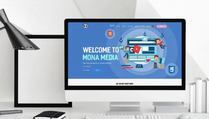Dịch vụ thiết kế website giới thiệu công ty - Mona Media