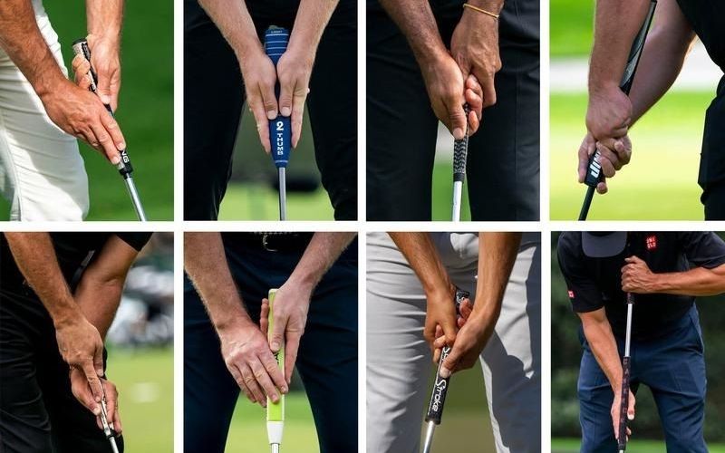 lưu ý cách cầm gậy đánh golf