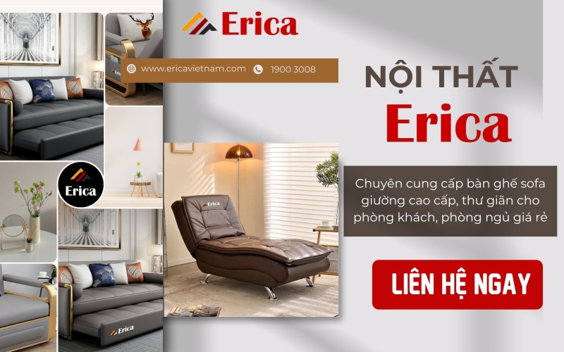 Hệ thống cửa hàng nội thất ERICA Việt Nam