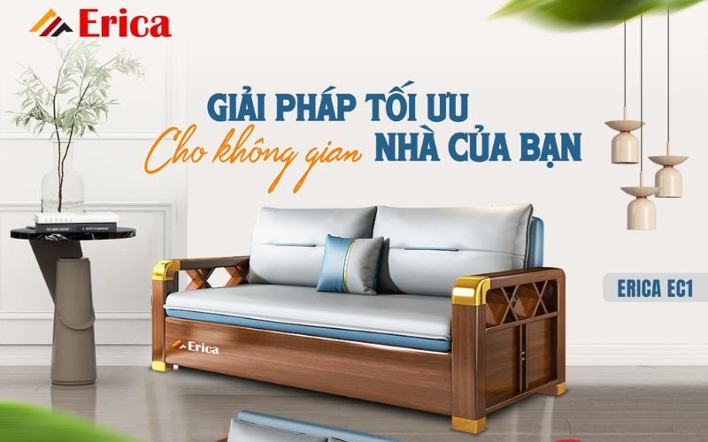 nội thất sofa giường cao cấp Erica