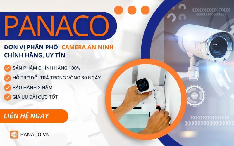 đơn vị phân phối camea chính hãng panaco