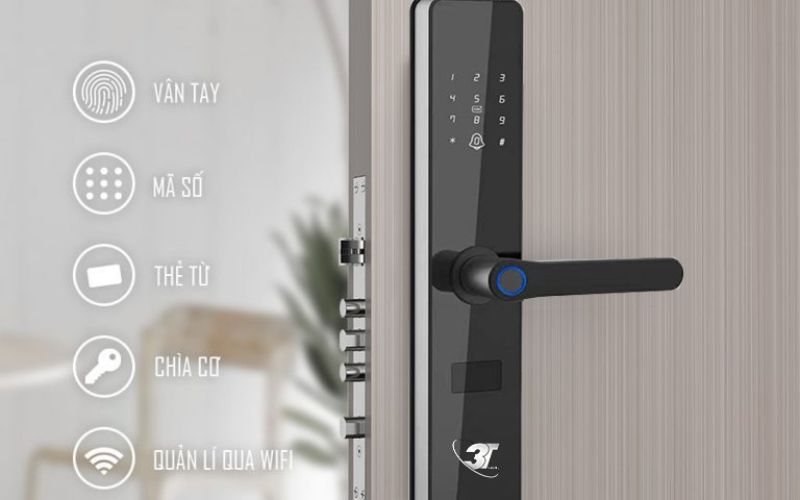 Cấu tạo và nguyên lý hoạt động của khóa vân tay