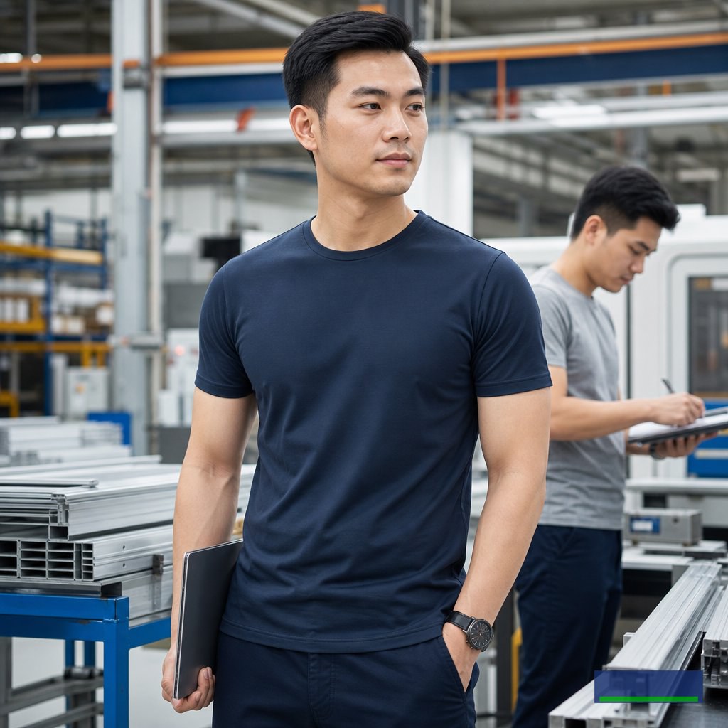 Cách chọn áo thun nam mặc đi làm đẹp cho kỹ sư và nhân sự nhà máy