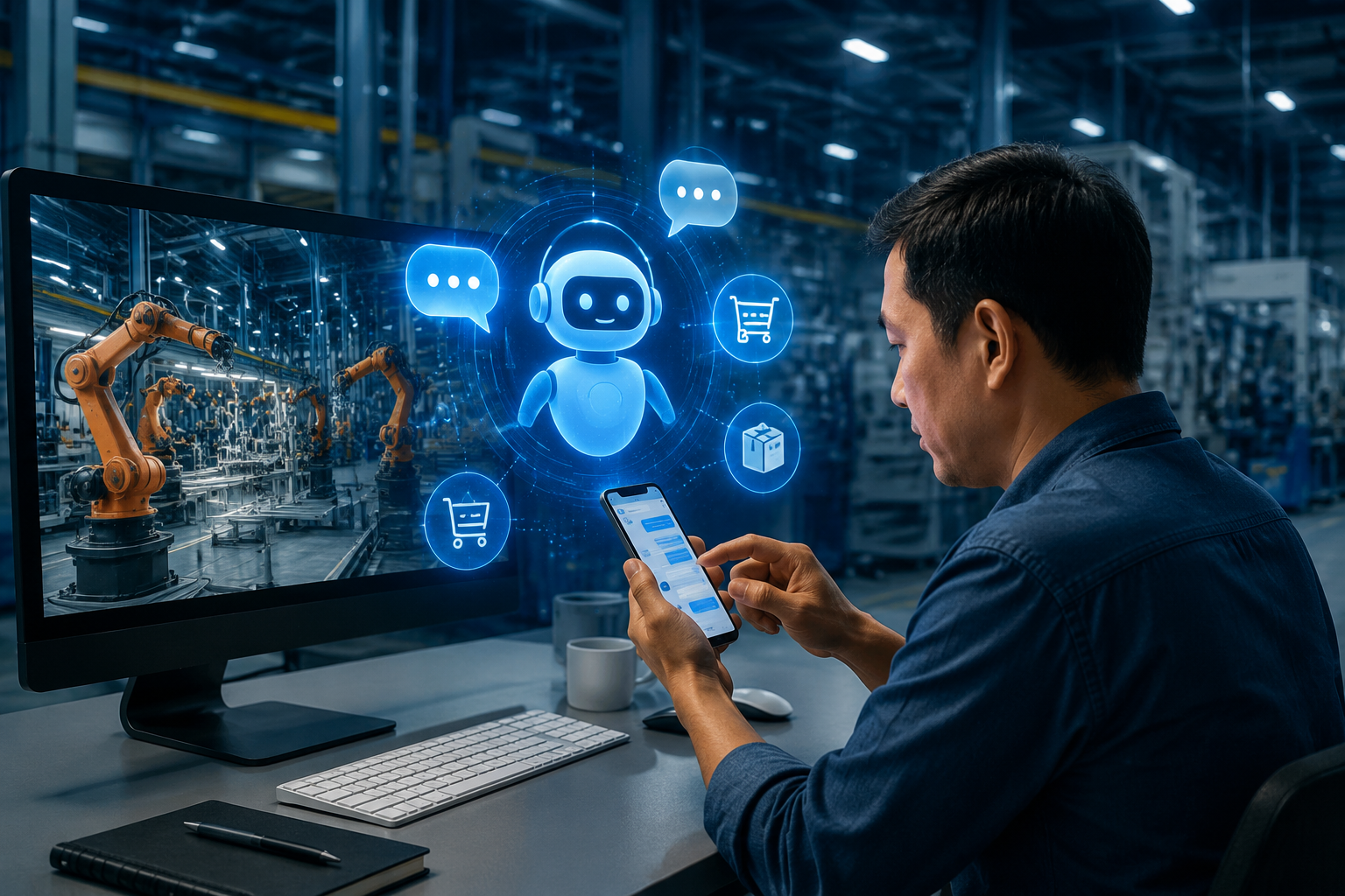 AI agent cho doanh nghiệp giúp xử lý đơn ngoài giờ
