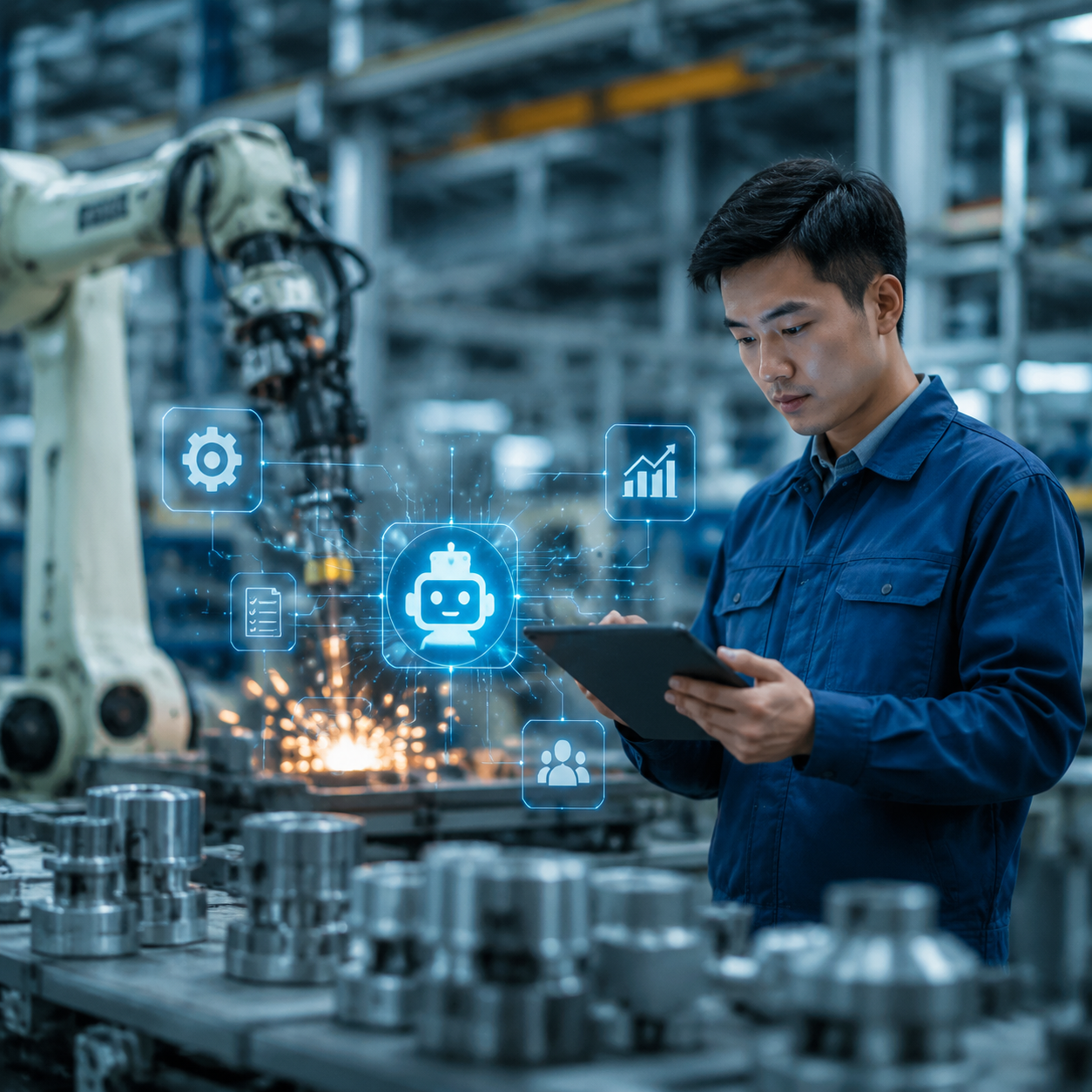 AI agent cho doanh nghiệp giúp xưởng không bỏ lỡ đơn